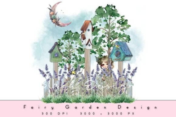 Download Fairy Lavender Garden Design - Premium Resources