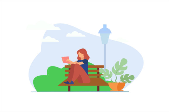Download Flat Illustration Garden Design - Garden design Collection