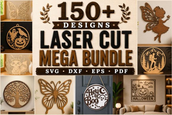 Download Home Decor Laser Cut Mega Bundle - Home decor laser Collection