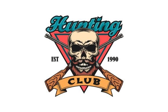 Download Animal Hunting Sign. Hunting Club Label - Hunting sign Collection