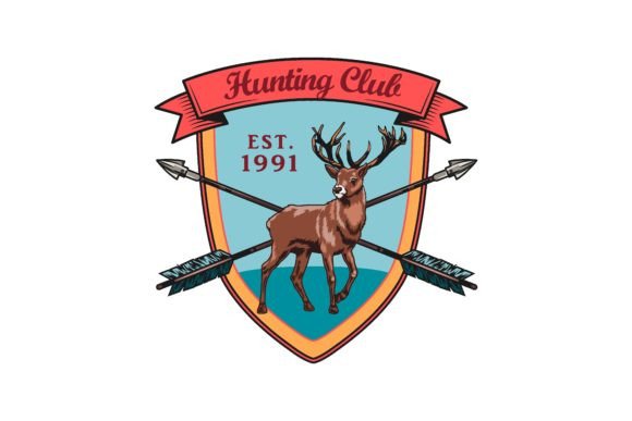 Download Animal Hunting Sign. Hunting Club Shield - Hunting sign Collection