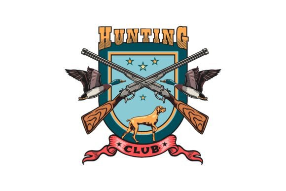 Download Animal Hunting Sign. Hunting Club Shield - Hunting sign Collection